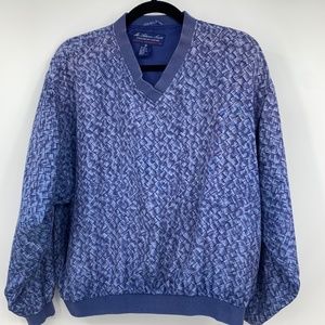 McAdams Scott Golf & Trading Co womens‎ medium pullover golf top silk pockets